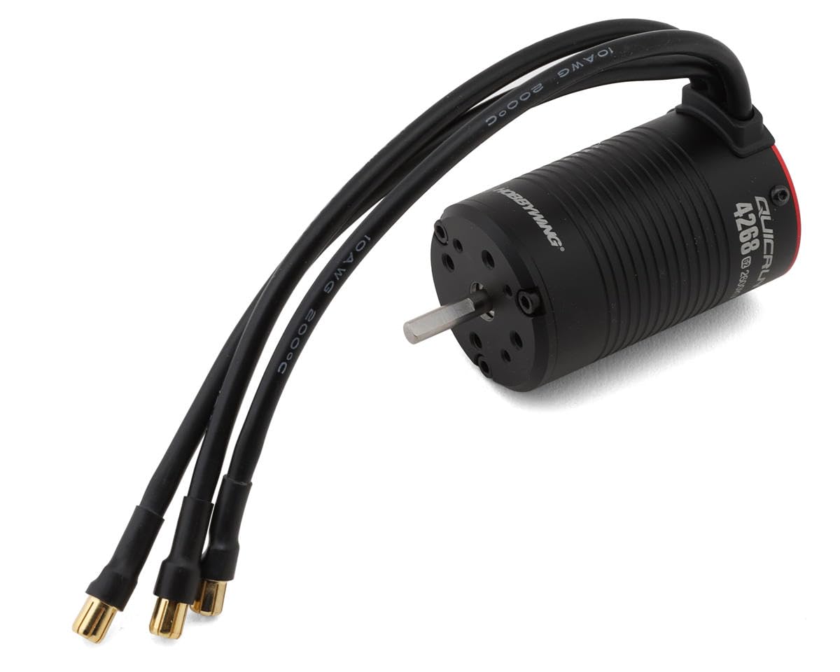 Amazon.com: HOBBYWING QUICRUN 4268SL 2600KV Black G2 Motor : Toys